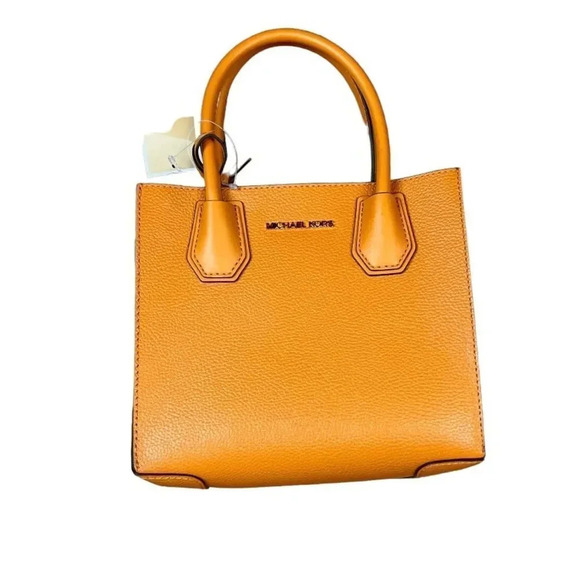 MICHAEL KORS MERCER Medium Messenger Crossbody Bag Honeycomb Leather NWT… - Picture 14 of 16